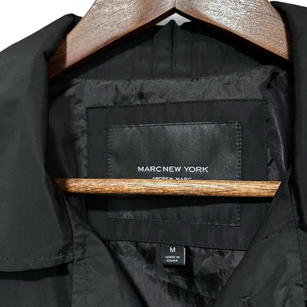 Andrew Marc New York Trench Coat Women's‎ Size Medium *Flawed 22 x 33